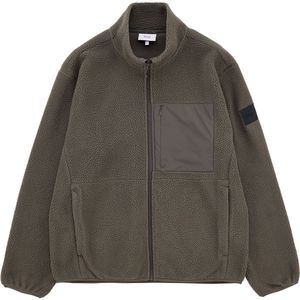 Makia Lampi Fleece Met Volledige Rits Groen L Man
