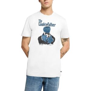 Sesamstraat De Cookiefather Premium T Shirt Heren