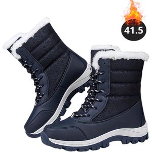 Livano Snowboots - Sneeuwschoenen - Sneeuwboots - Dames - Wintersport - Ski - Skischoenen - Blauw - 35.5 - Laarzen