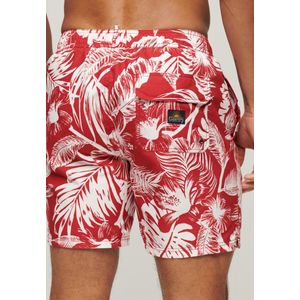 Superdry - Gerecyclede Hawaïaanse zwemshort - 43 cm - Heren - Zwembroeken