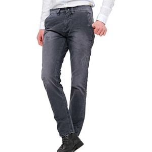 Scotch&Soda Broek Garment Dyed - Blauw - Maat 33-34