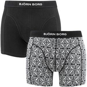 Björn Borg - Premium Cotton Stretch - Boxershorts - Multicolor - 2-pack