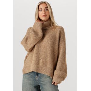 Circle Of Trust Pip Knit Truien & vesten Dames - Sweater - Hoodie - Vest- Camel - Maat XS