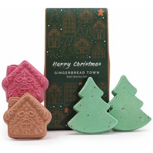Gingerbread Town Kerstbadbom - Cadeaupakket - kerst