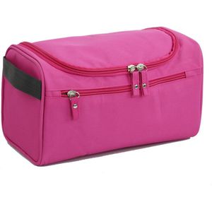 Waterdichte reistoilettas - stijlvolle make-up opbergtas voor mannen en vrouwen - duurzame en ruime toilettas - draagbare opbergtas - geschikt voor het opbergen van reissets - 25x13x14cm
