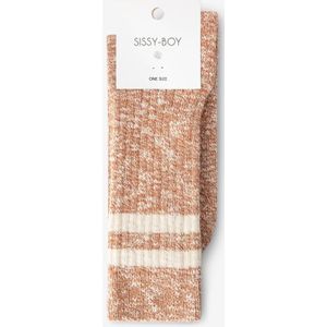 Sissy-Boy - Oranje sokken met strepen