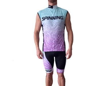 Spinning® Team - Fietsshirt - Heren - Mouwloze Jersey - X-Large