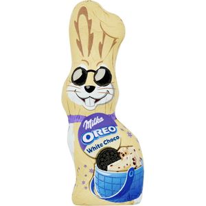 Milka paashaas - witte chocolade oreo - 100 gr - snoep - chocolade - paashaas - Pasen - Paasdecoratie