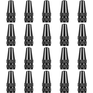 20 stuks Presta ventieldoppen voor fietsen - Aluminium stofdoppen - Corrosiebestendig