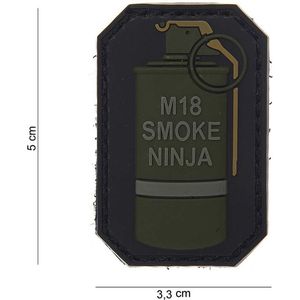 101 Inc Embleem 3D Pvc  1 M-18 Smoke Ninja  13001