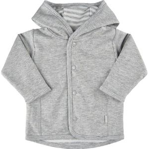Fixoni Kinder Wende-Cardigan 422016-Grey Melange-74