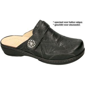 Fidelio Hallux -Dames - zwart - pantoffels - maat 41