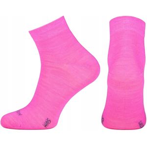 Lasting WAS Merino Sokken - Dames/Heren - Roze - Maat 34-37