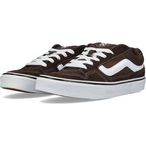 Vans Herren Caldrone Sneakers Lifestyle Schoenen VN000CSP3N11 Donkerbruin Wit