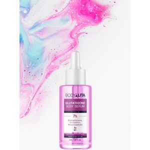 Bodylita Glutathion Serum 50 ml | Egaliserend & Verhelderend Serum met AHA, BHA en Niacinamide | Ondersteunt de huidbarrière | Geschikt voor alle huidtypen