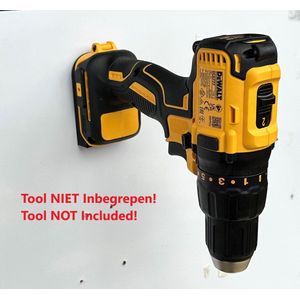 Houder Combo geschikt voor DeWalt XR 18V & 54V Flex Volt - Batterij houder - Tool houder - DCB112 Oplader houder - Wandbevestiging - Wall Mount