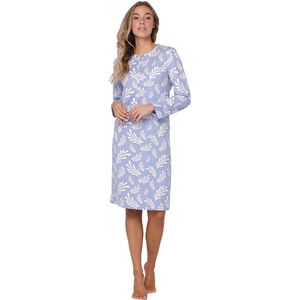 Pastunette - Tender - Nachthemd - Katoen - Blauw - Maat 54