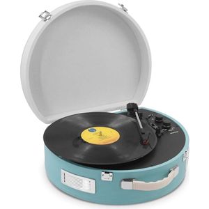 Bluetooth Draaitafel met Ingebouwde Luidsprekers en 3 Snelheden