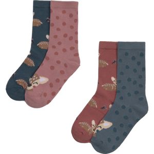 iN ControL 4pack meisjes sokken Maat 27/30