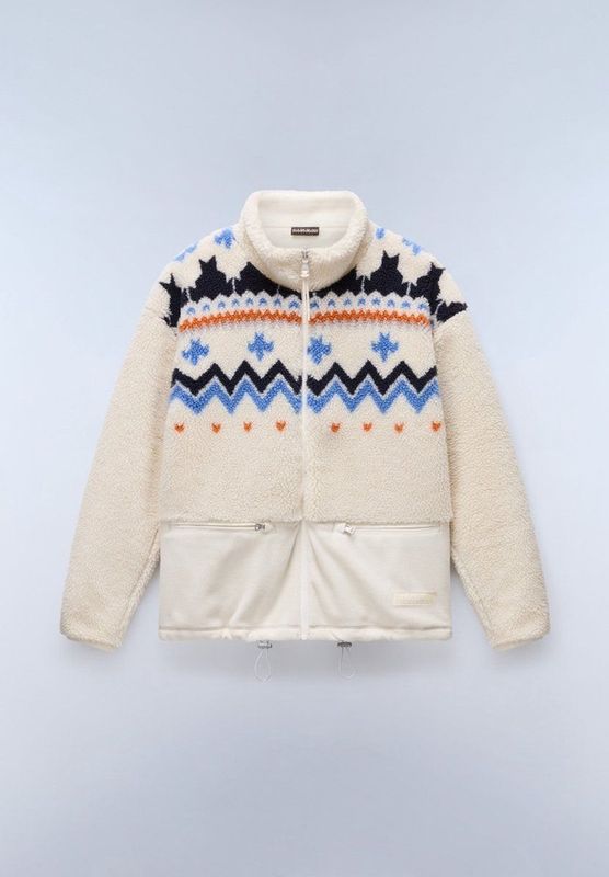 Napapijri - T-Ansei FZW - Sweatshirt - Beige - Dames