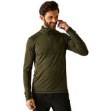 Regatta - Yonder II - Fleece - Groen - Met Halve Rits