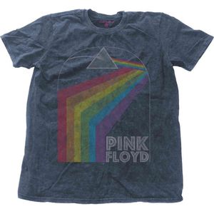 Pink Floyd Heren Tshirt -2XL- Prism Arch Blauw