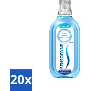 Sensodyne - Mondwater - Fresh & Cool - Gevoelige Tanden - 500 ml - Bulkverpakking - 20 stuks