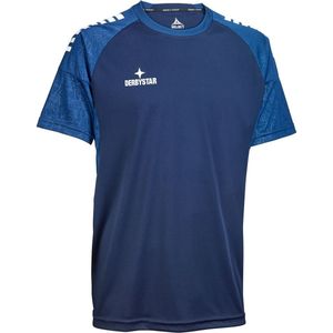 Derbystar Kinder Trikot Kurzarm Madrid V25 602037 Navy/Weiss-164