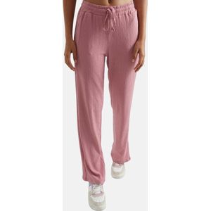 La Pèra Broek - Sweatpants - Jogger - Wijde Pijpen - Los vallend - Dames - Roze - L