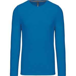 Kariban T-shirt ronde hals lange mouwen K359 - Tropical Blue
