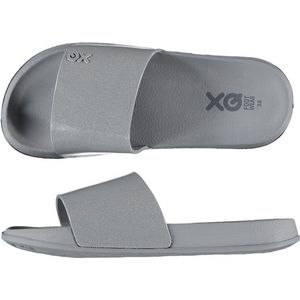 XQ - Slippers Dames - Fashion - Grijs - Badslippers dames - Gevormd voetbed