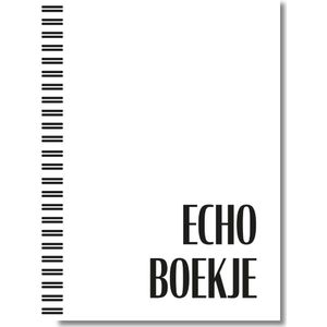 less is MOORE | Echoboekje | A5-formaat | invulboek