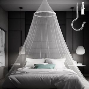 Mosquito Net Canopy - Fine Mesh voor Mosquito Bescherming - Vliegen Net - 0.6 x 2.5 x 11 m - Mosquito Net voor Dubbele Bedden en Eenpersoonsbedden
