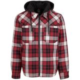 Brandit Heavy Twill Jacket Heren Tussenseizoensjas - rood/zwart - S