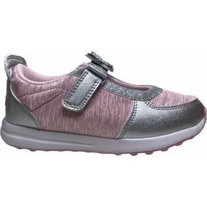 Lelli Kelly velcro bling bling vlinder zomer schoenen LK7855 Zilver/ roze mt 30