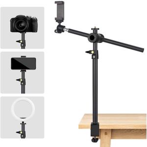 Overhead Statief voor Camera - Verstelbaar Tafelstatief met Flexibele Arm - 1 stuks