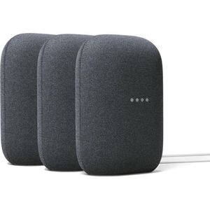 Bdl/Google Nest Audio Charcoal 3-pack