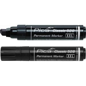 Pica 528/46 Permanent Marker XXL - 4-12mm - Zwart