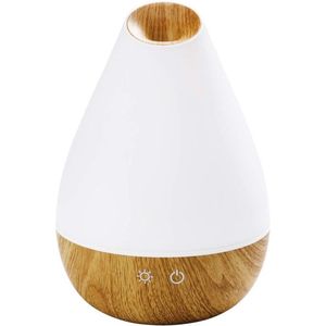 Luchtbevochtiger 13L Tank Sfeerlicht in 7 Kleuren Houtachtig Ontwerp Nevelverstuiving voor Aromatherapie & Geurende Etherische Oliën -Verfrisser met Aroma Diffuser