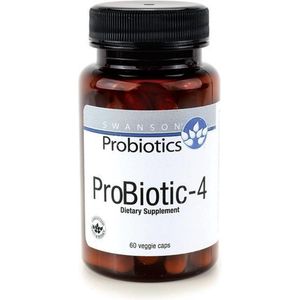 Swanson Health ProBiotic-4 - 60 Capsules