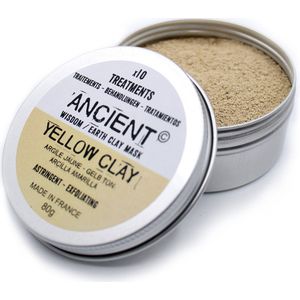 Gezichtsmasker - Franse Gele Klei Poeder - 80gr