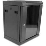 DeLOCK - 43418 - Wandrek - Zwart - 10" Netwerk Cabinet - 8U - Lockable Front Door