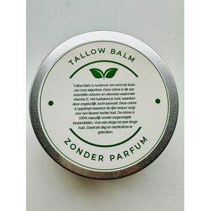 Tallow whipped cream - 250 ml- 100% natuurlijk en ongeparfumeerd - dag en nacht crème - kerstcadeau - beef tallow.