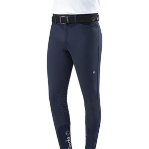 Eqode by Equiline Herenrijbroek KneeGrip - maat 50 - blue