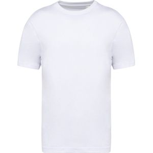 Heren oversized T-shirt 'Bio Katoen' Wit - XL
