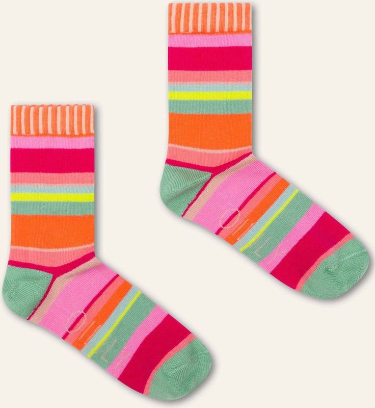 Oilily - Mizuki calf socks - Roze - 23-25