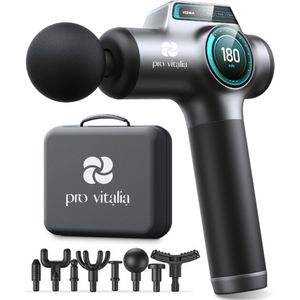 Massage Gun Professioneel met 8 Opzetstukken - Hoge kwaliteit - Stil én Krachtig - Ergonomisch Ontwerp - pijnverlichting - sporters - ontspannen - relax - massage