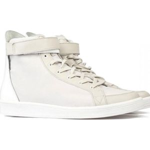 Adidas SLVR Cupsole Hi - Sneaker Heren Wit/ Grijs - Maat 40 2/3