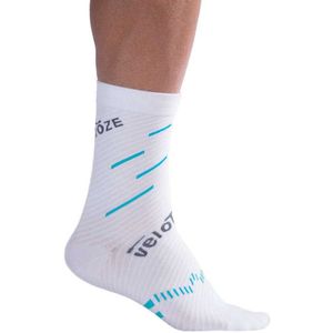 Velotoze Coolmax Active Compression Sokken Wit EU 37-42 1/2 Man