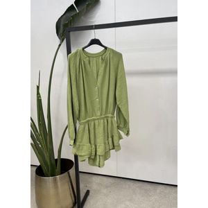 Playsuit Katoen - Lichtgroen - One Size (XS/S)